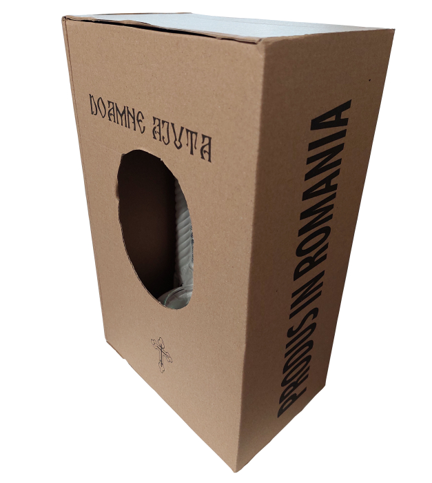 Candela ceramica Maica Domnului CDL0139-MDM maro [6]