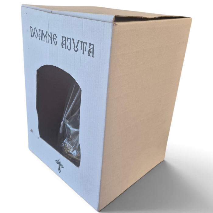 Candela ceramica Maica Domnului CDL0301-MDG aurie [6]