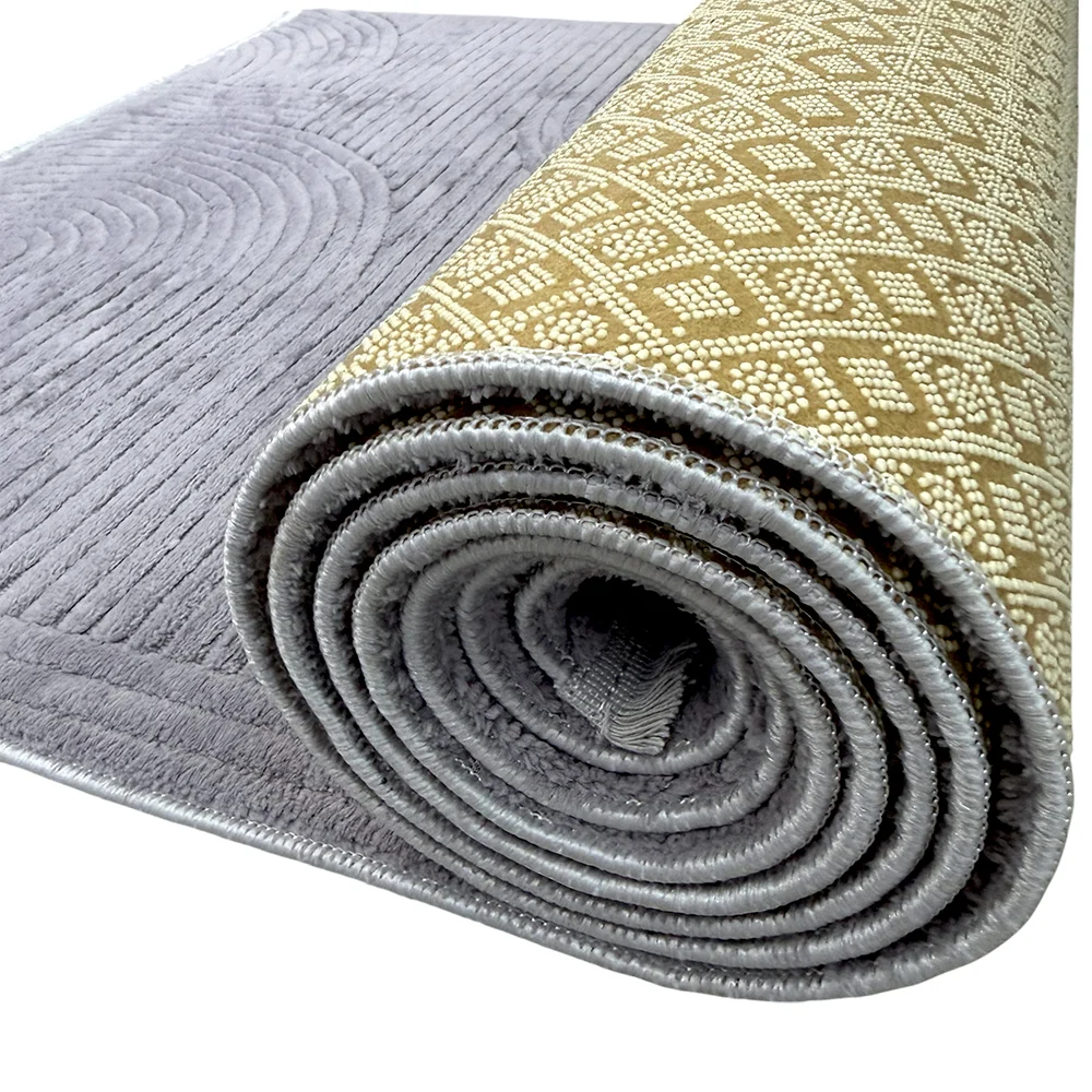 Covor traversa antiderapant CCA1402 80x200 cm gri [6]