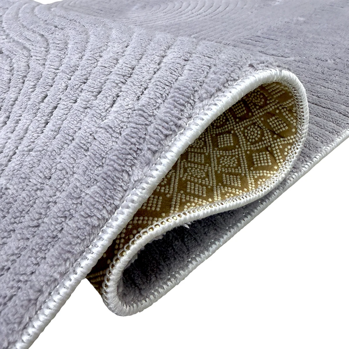 Covor traversa antiderapant CCA1402 80x200 cm gri [5]