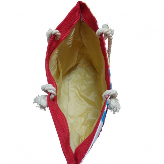 Geanta de plaja cu portofel asortat cadou KD2404 [5]