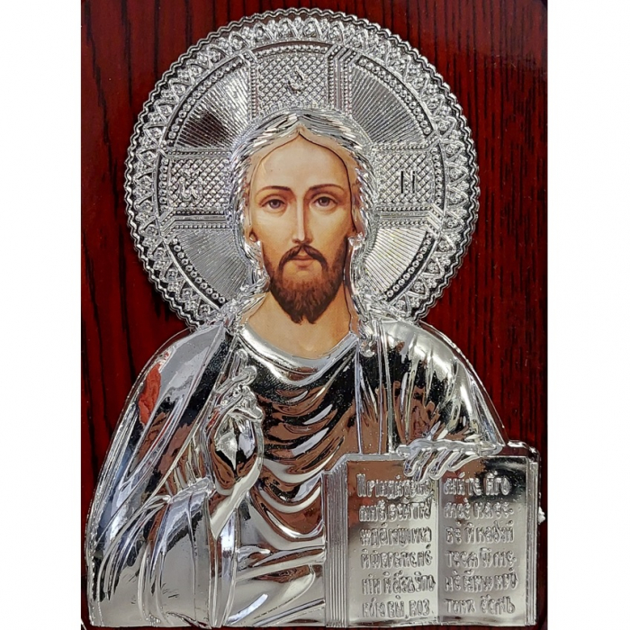 Icoana Iisus Hristos ICT1183-GRI argintie [2]