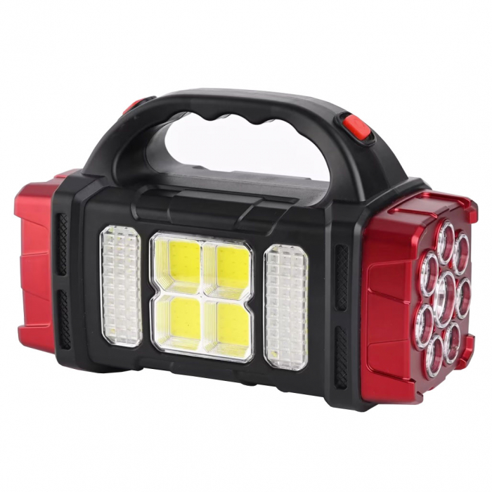 Lanterna LED reincarcabila solar HL-1678R rosie [3]