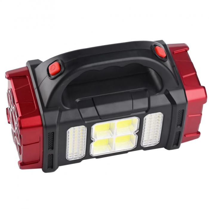 Lanterna LED reincarcabila solar HL-1678R rosie [5]