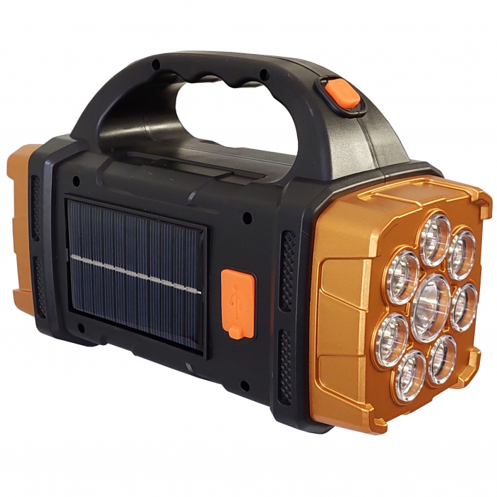 Lanterna LED reincarcabila solar HL-1678G aurie [2]