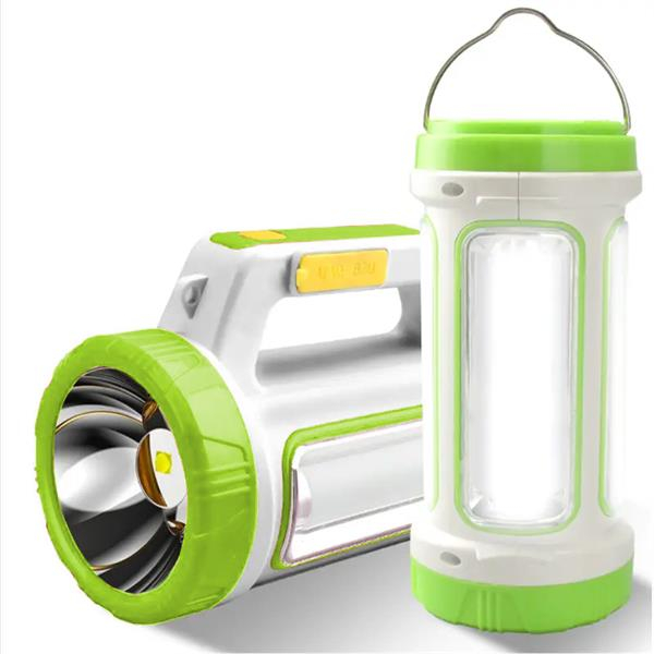 Lanterna LED reincarcabila solar JQ-6088V verde [2]