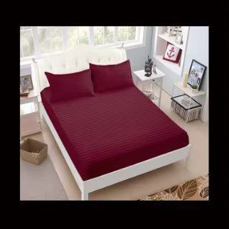 Lenjerie Damasc pentru pat dublu, 4 piese, cearsaf cu elastic, LJD0214-2E4 [2]