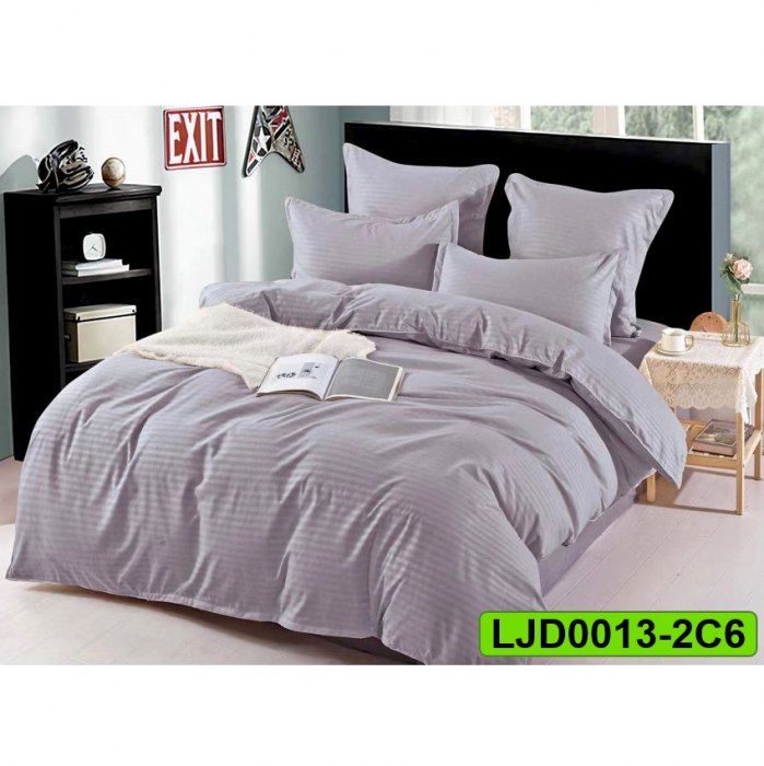 Lenjerie Damasc pentru pat dublu, 6 piese, LJD0013-2C6 [1]