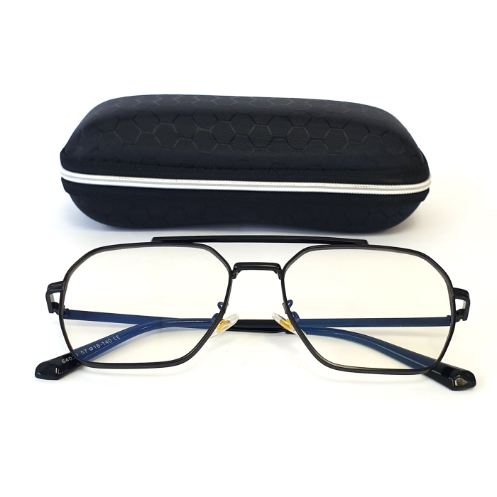 Ochelari speciali unisex cu toc cadou OSX24 negri [4]