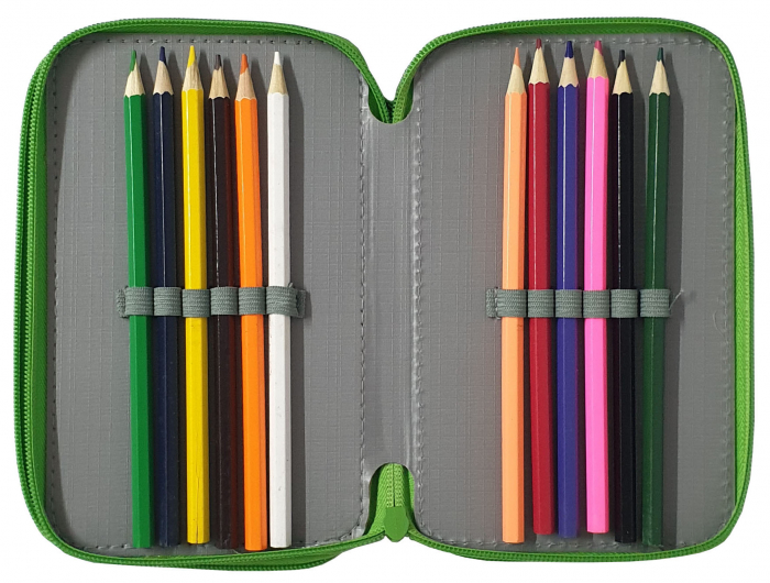 Penar echipat cu 34 piese, 3 compartimente P305 verde [4]