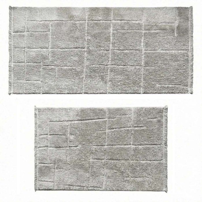 Set 2 covoare bucatarie antiderapante CBU2405 gri [2]