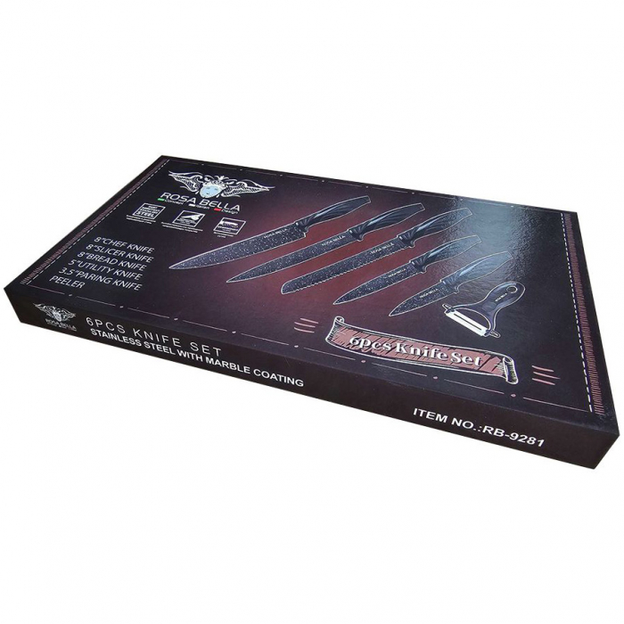Set cutite 6 piese Rosa Bella RB-9281 [9]