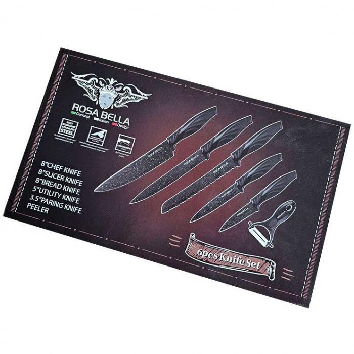 Set cutite 6 piese Rosa Bella RB-9281 [8]
