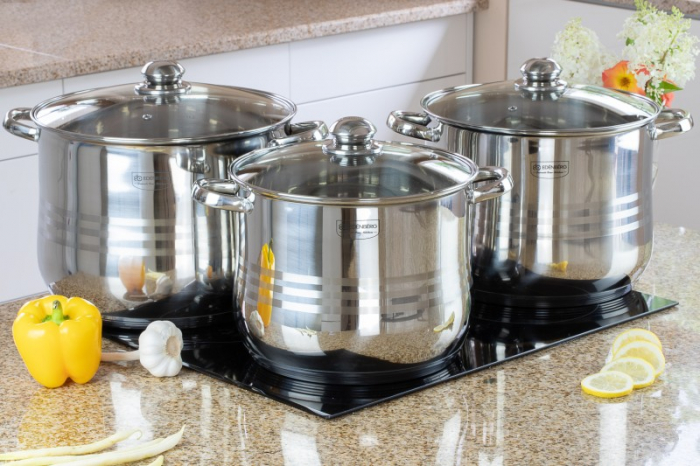Set oale din inox 6 piese Edenberg EB-517 [10]