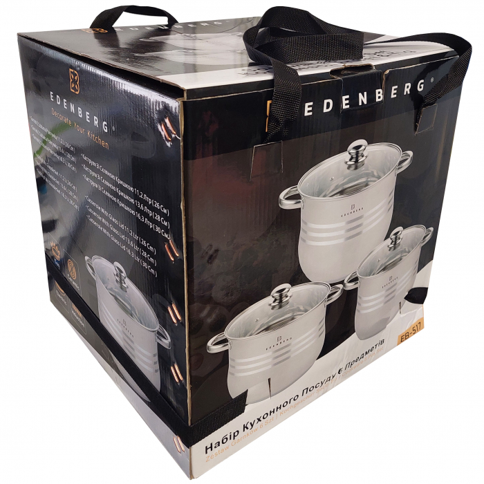 Set oale din inox 6 piese Edenberg EB-517 [2]