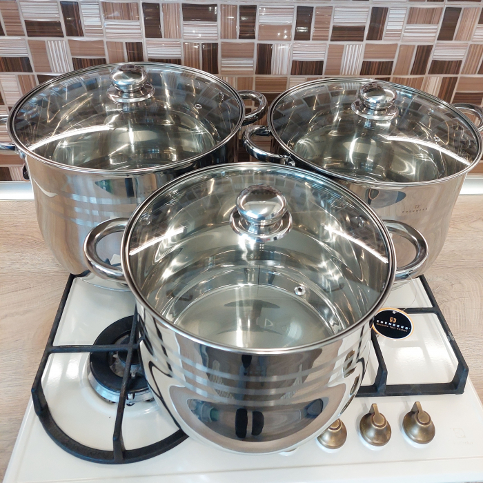 Set oale din inox 6 piese Edenberg EB-517 [7]