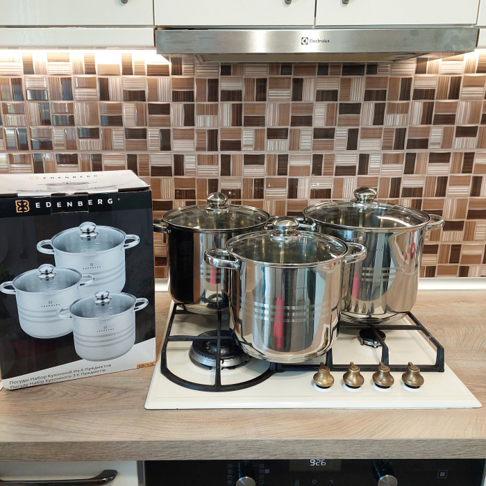 Set oale din inox 6 piese Edenberg EB-525 [5]