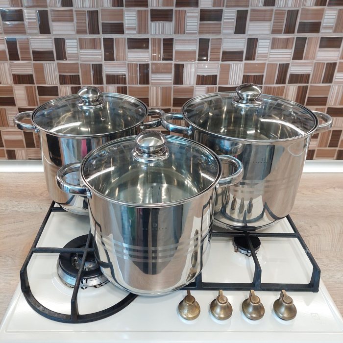 Set oale din inox 6 piese Edenberg EB-525 [6]