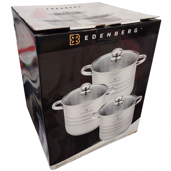 Set oale din inox 6 piese Edenberg EB-525 [2]
