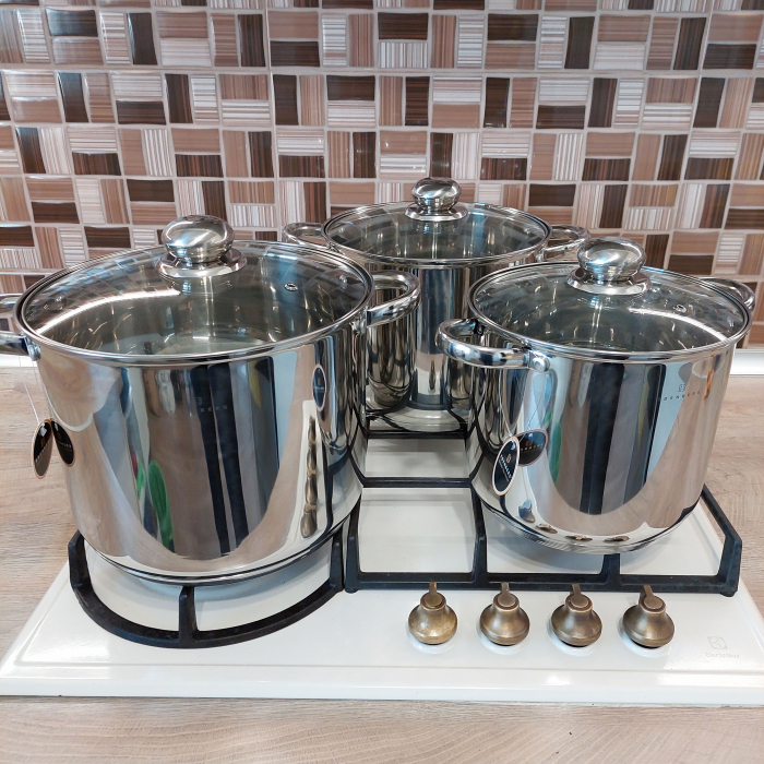Set oale din inox 6 piese Edenberg EB-530 [8]
