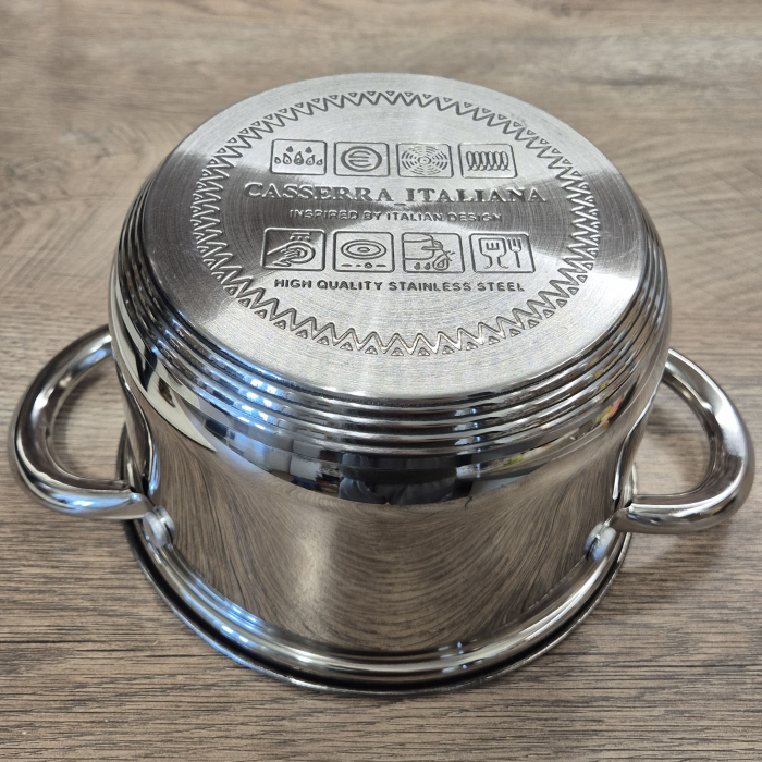 Set vase din inox 12 piese Casserra Italiana CI-4000 [6]