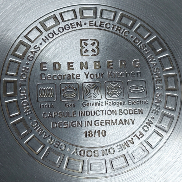 Set vase din inox 12 piese Edenberg EB-3998 [11]