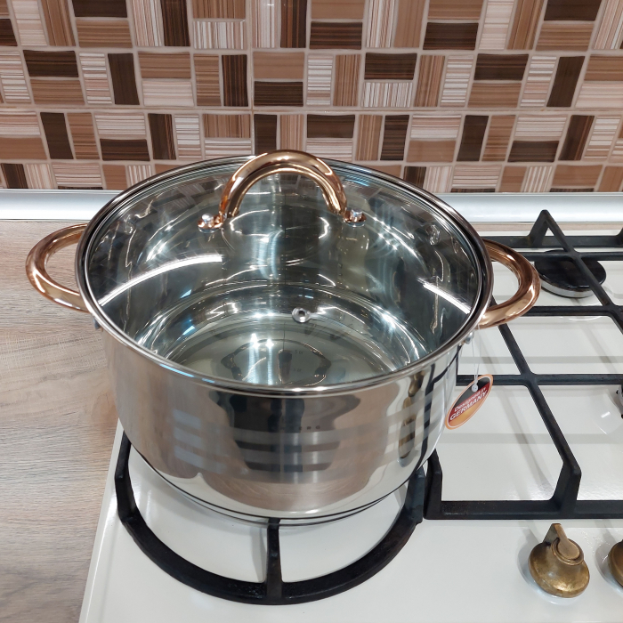 Set vase din inox 12 piese Edenberg EB-3998 [6]