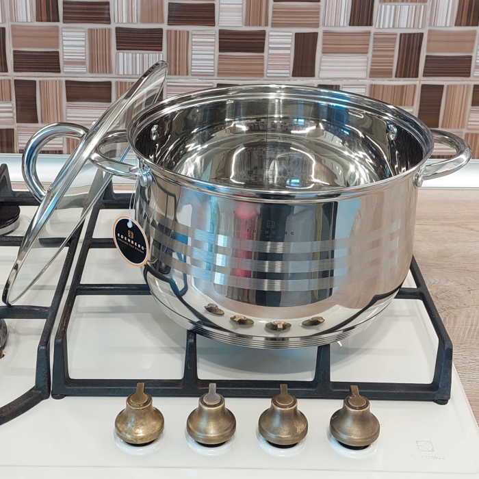 Set vase din inox 12 piese Edenberg EB-3999 [8]