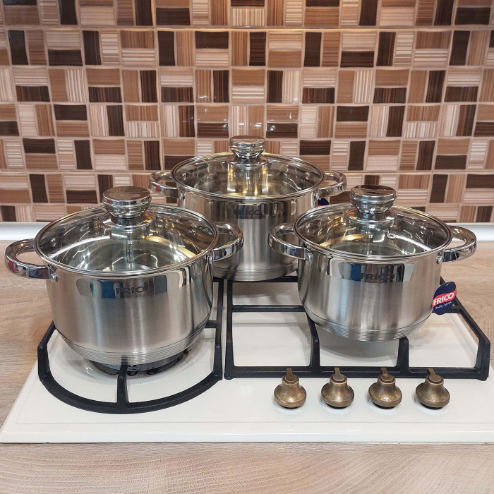 Set vase din inox 6 piese Frico FR-1152 [4]