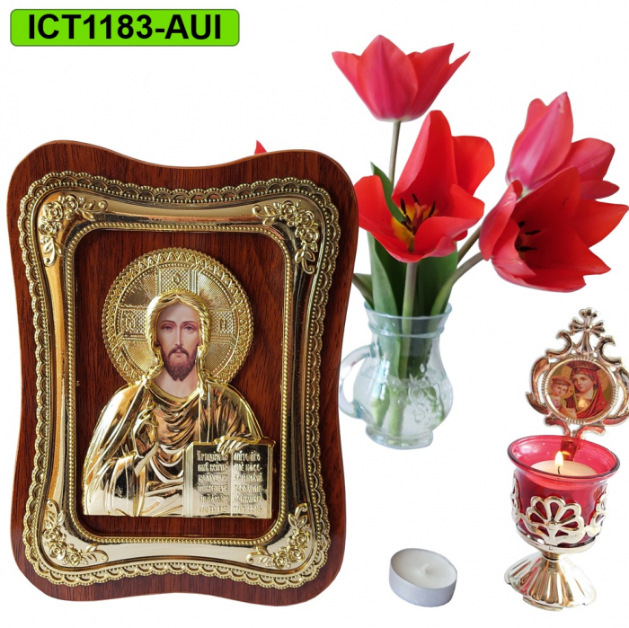 Icoana Iisus Hristos ICT1183-AUI aurie [4]