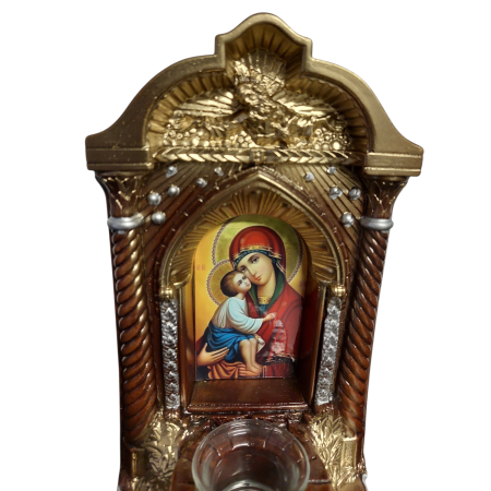 Candela ceramica Maica Domnului CDL0141-MDM maro [2]
