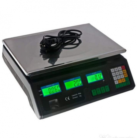 Electrocasnice - Cantar electronic digital cu acumulator - max 40 kg