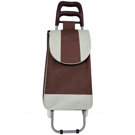 Trolere - Carucior de piata cu 2 roti 1101-V3 maro
