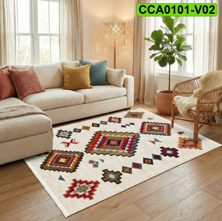 Covoare antiderapante - Covor camera antiderapant CCA0101 120x180 cm