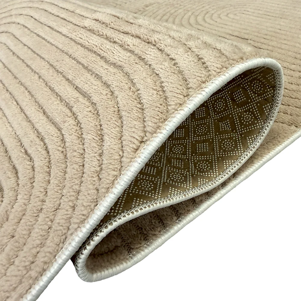 Covor camera antiderapant CCA1401 120x180 cm crem [4]