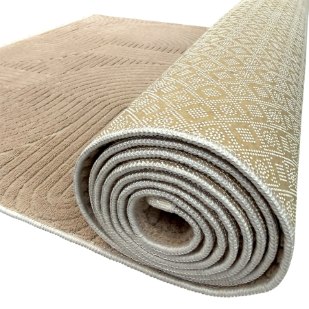 Covor camera antiderapant CCA1401 120x180 cm crem [5]