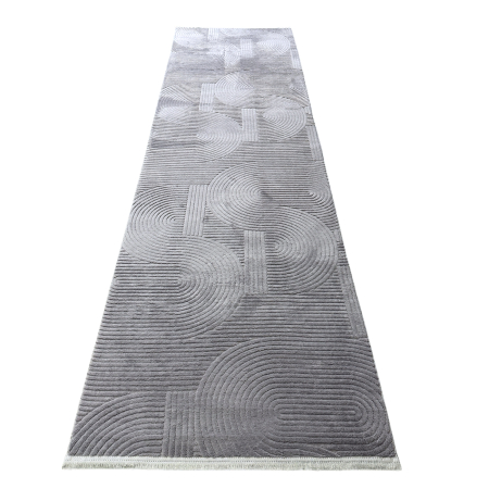 Covoare antiderapante - Covor traversa antiderapant CCA1402 80x200 cm gri