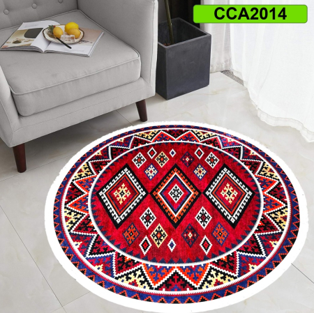 Covoare și traverse - Covor camera antiderapant rotund CCA2014