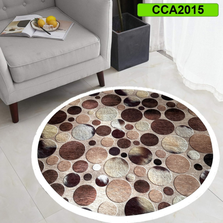 Covoare și traverse - Covor camera antiderapant rotund CCA2015