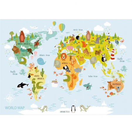 Covoare antiderapante - Covor pentru copii CVC0006 diverse dimensiuni