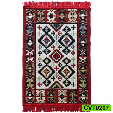 Covoare rustice tradiționale - Covor tesut traditional CVT0207 diverse marimi