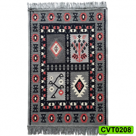 Covoare rustice tradiționale - Covor tesut traditional CVT0208 diverse marimi