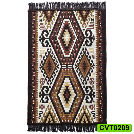 Covoare rustice tradiționale - Covor tesut traditional CVT0209 diverse marimi