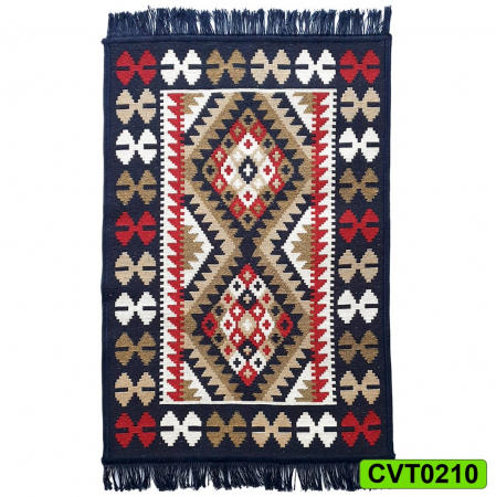 Covoare rustice tradiționale - Covor tesut traditional CVT0210 diverse marimi