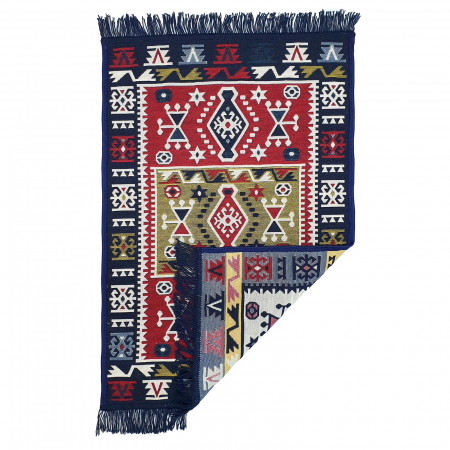 Covoare rustice tradiționale - Covor tesut traditional CVT0204 diverse marimi