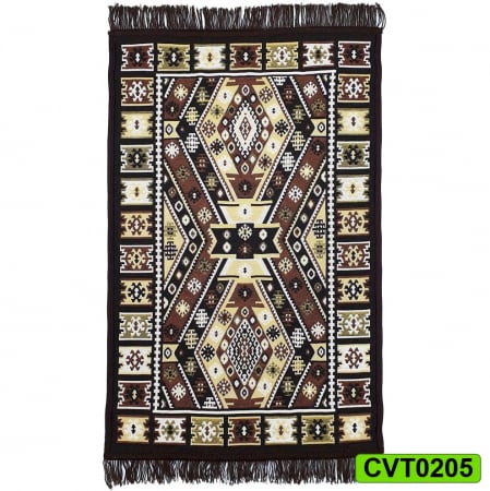 Covoare rustice tradiționale - Covor tesut traditional CVT0205 diverse marimi
