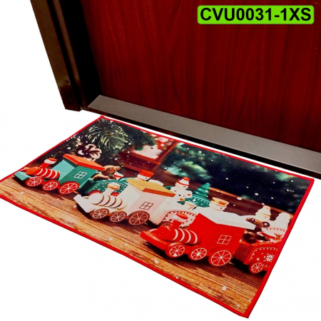 Produse pentru Crăciun - Covor usa model Craciun CVU0031-1XS