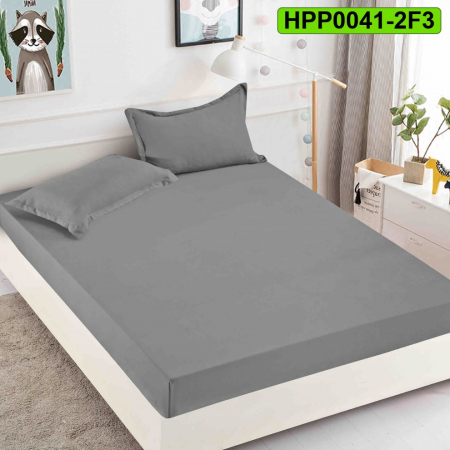 Huse de protecție - Husa protectie pat, finet, pat dublu, 3 piese, HPP0041-2F3
