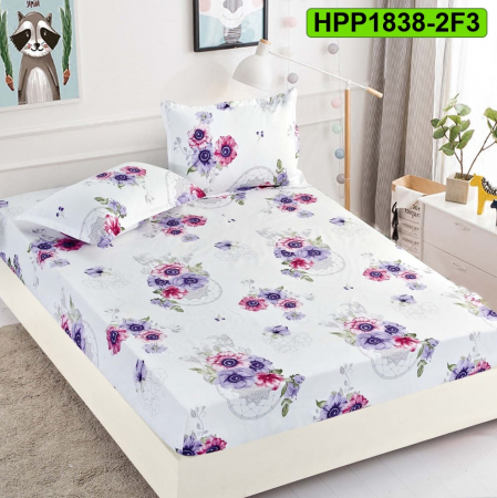 Huse de protectie pat finet - Husa protectie pat, finet, pat dublu, 3 piese, HPP1838-2F3