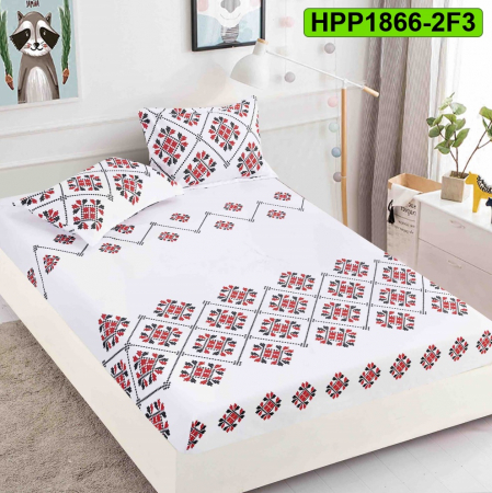 Huse de protectie pat finet - Husa protectie pat, finet, pat dublu, 3 piese, HPP1866-2F3
